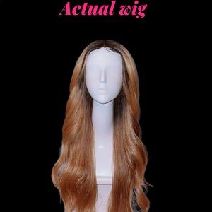 Mayde Beauty Keisha wig in color FFWARMBROWN